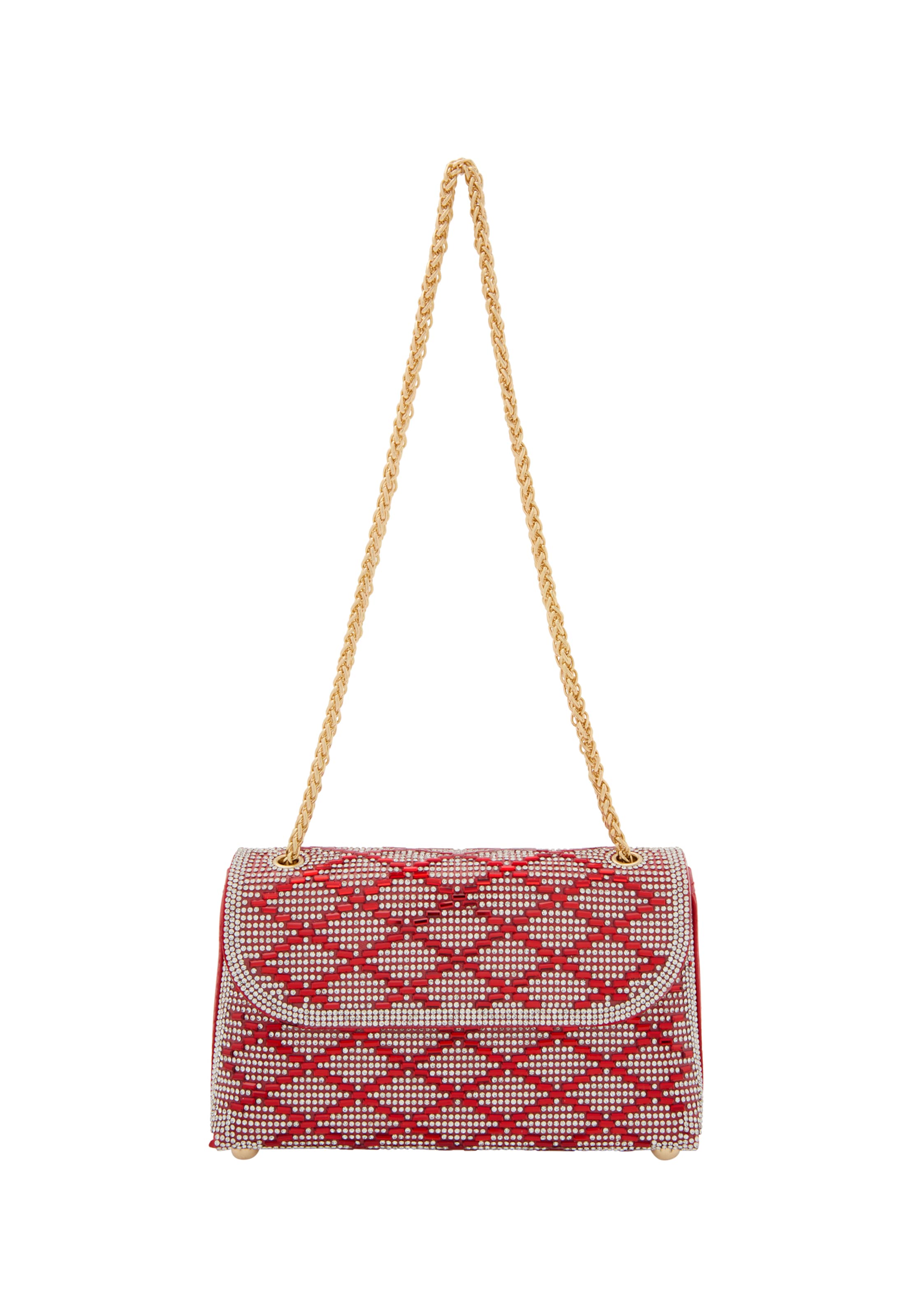 faina Pisemska torbica | rdeča barva: sprednja stran