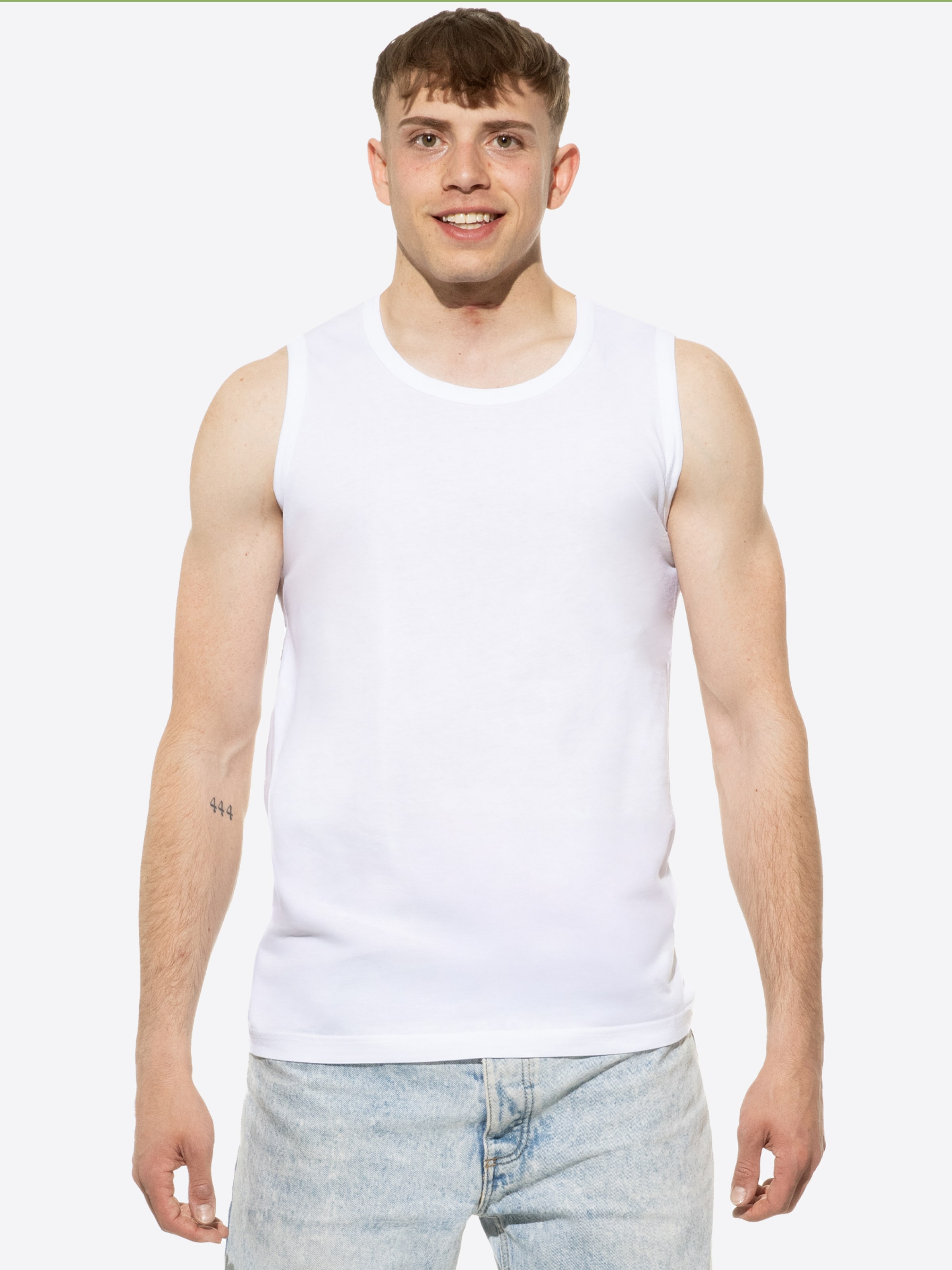 Stark Soul Top in Weiß: Vorderseite