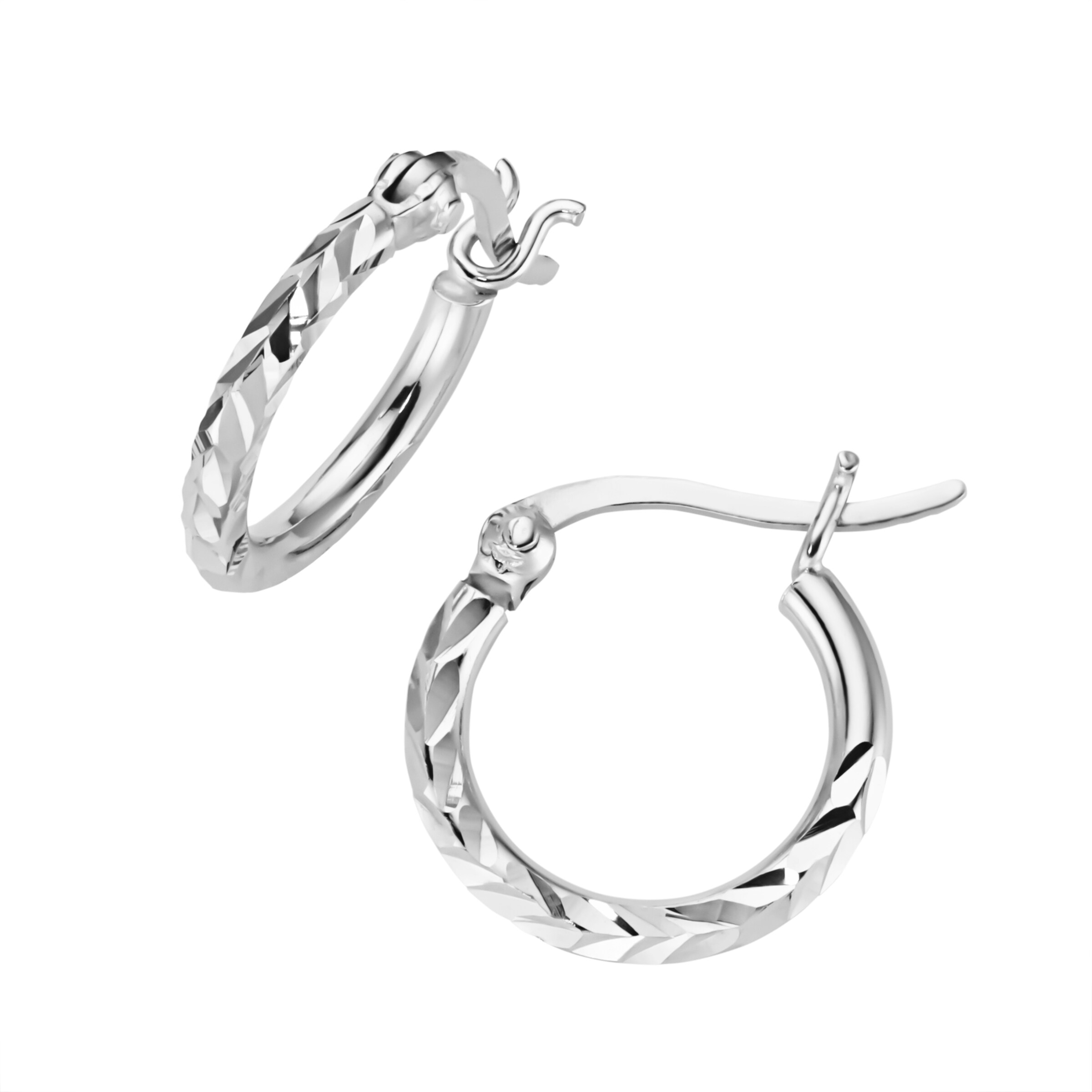 FIRETTI Earrings in Silver: front