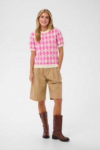 SAINT TROPEZ Pullover 'PamillaSZ SS' in Pink