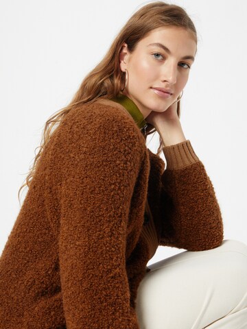 Weekend Max Mara Kardigan oversize 'ENFASI' w kolorze brązowy