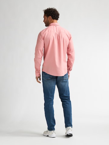 Petrol Industries Regular fit Button Up Shirt 'Canyonero' in Red