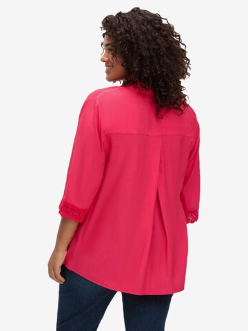 SHEEGO Blouse in Roze