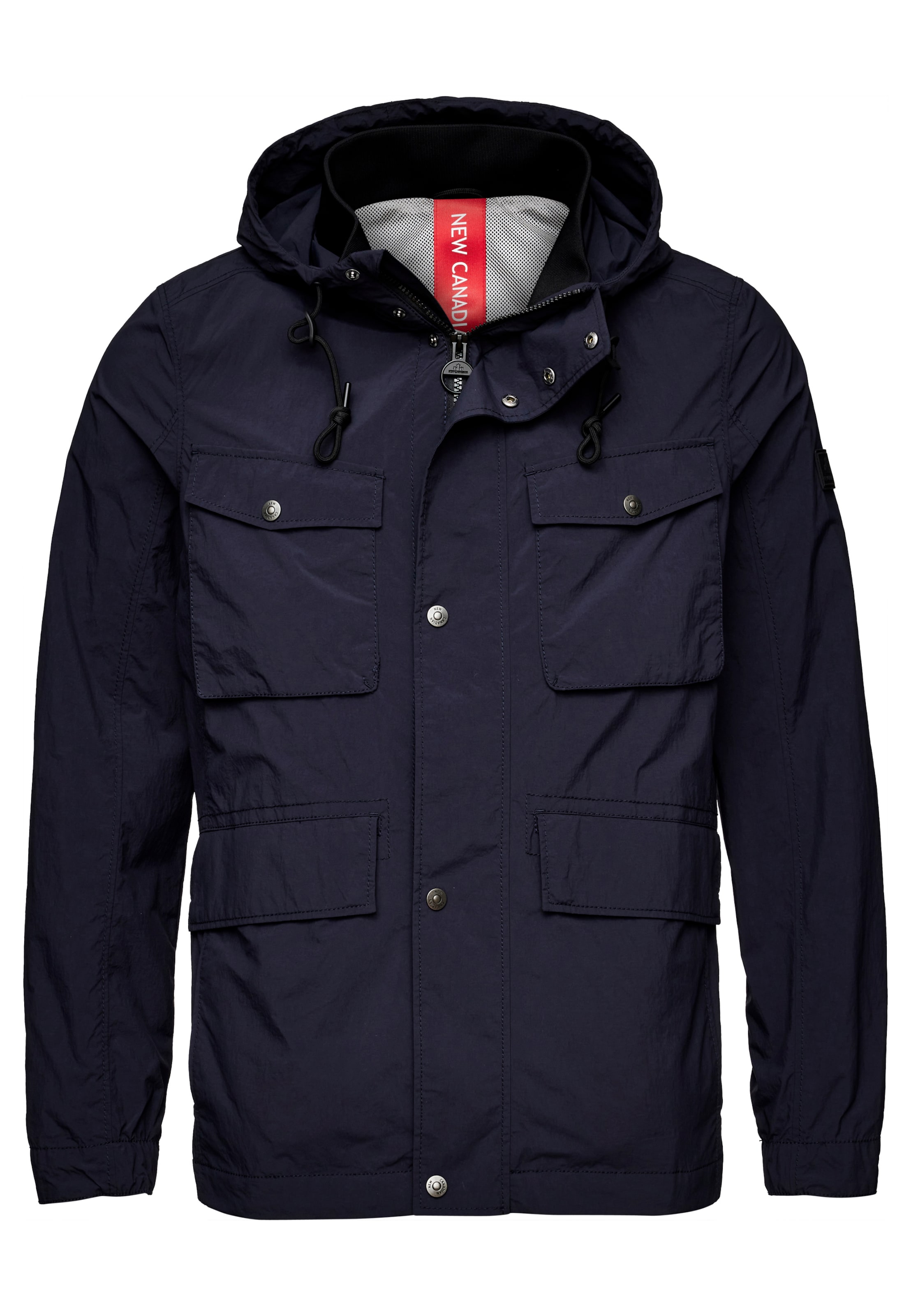 NEW CANADIAN Performance Jacket in Blue: front