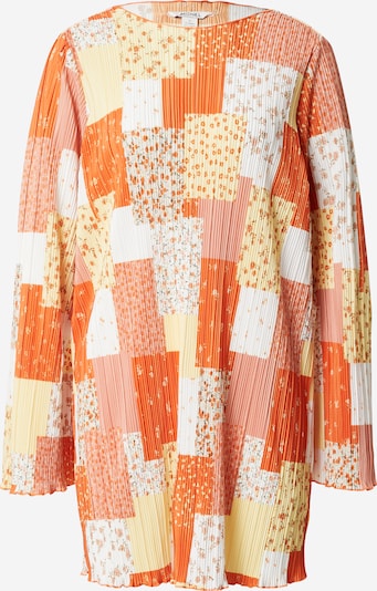 Monki Mekko koossa 32 värissä pastellinkeltainen / vihreä / oranssi / hummeri / valkoinen, Tuotenäkymä