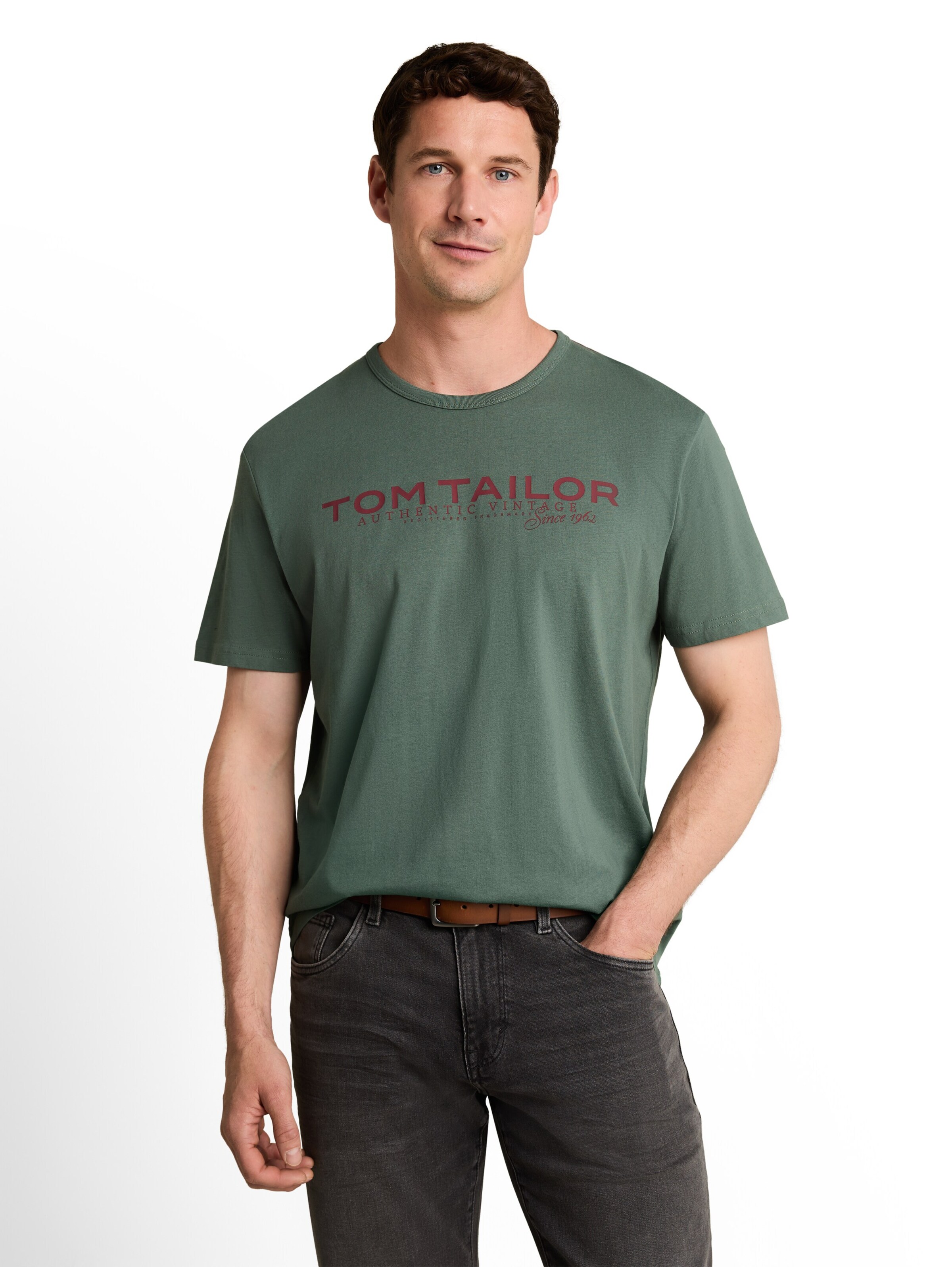TOM TAILOR T-Shirt in Blau: Vorderseite