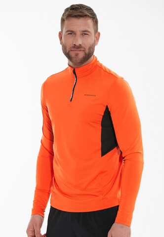 ENDURANCE Functioneel shirt 'Labark' in Oranje: voorkant