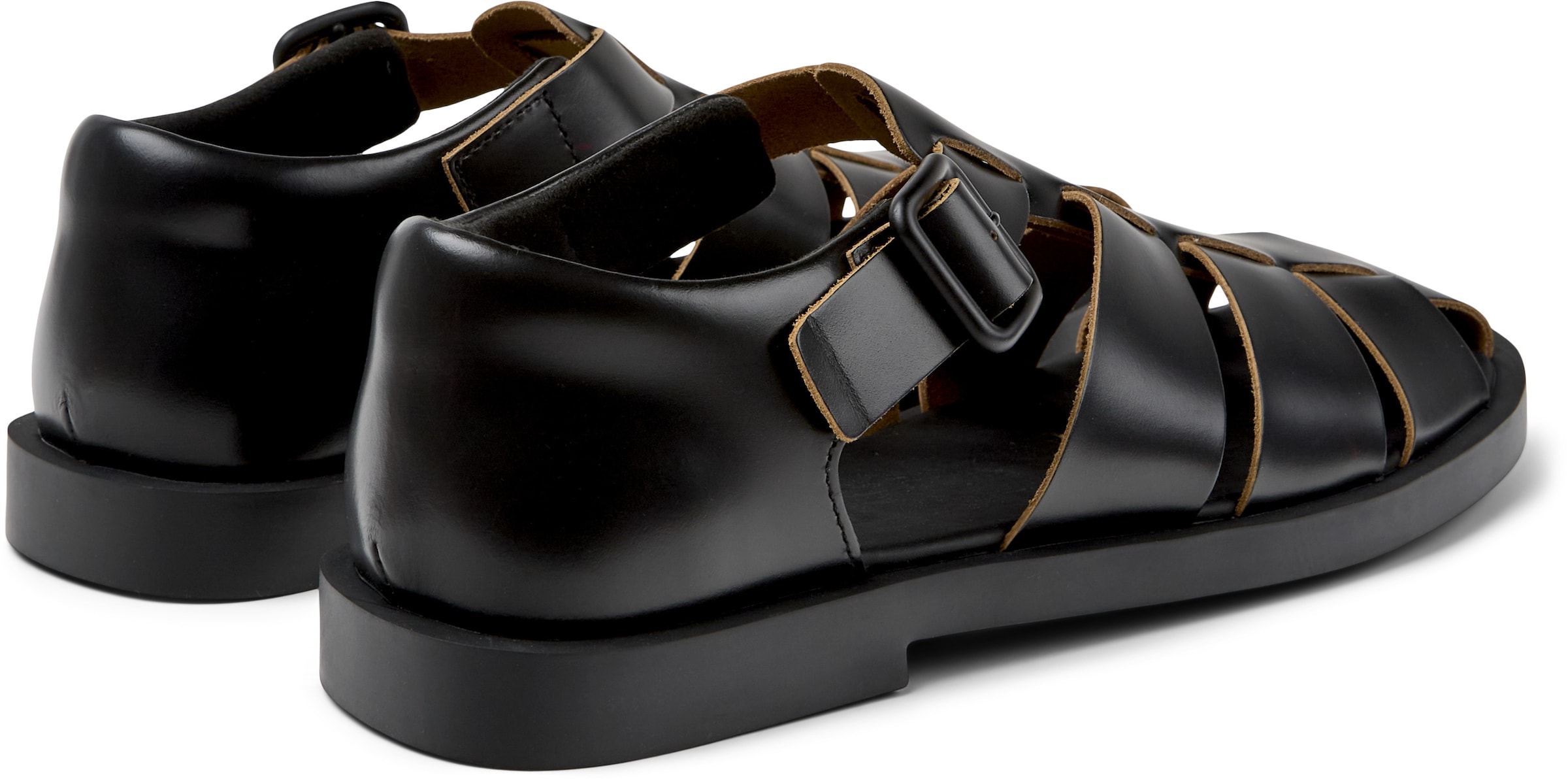 Sandales 'Don' CAMPER en noir