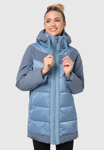 NAVAHOO Jacke 'Kätzchen' in Blau: Vorderseite