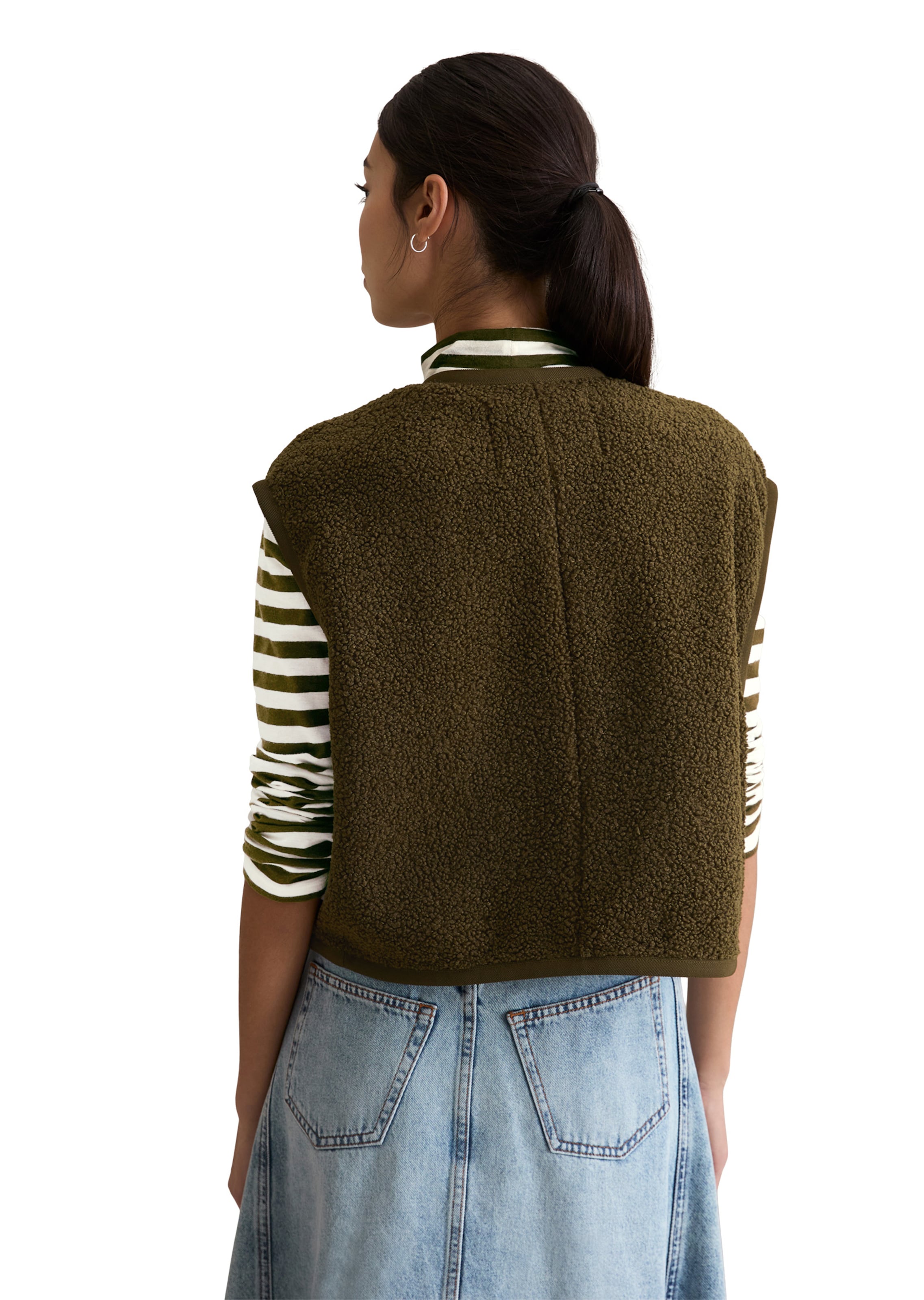 Marc O'Polo DENIM Weste in Grün