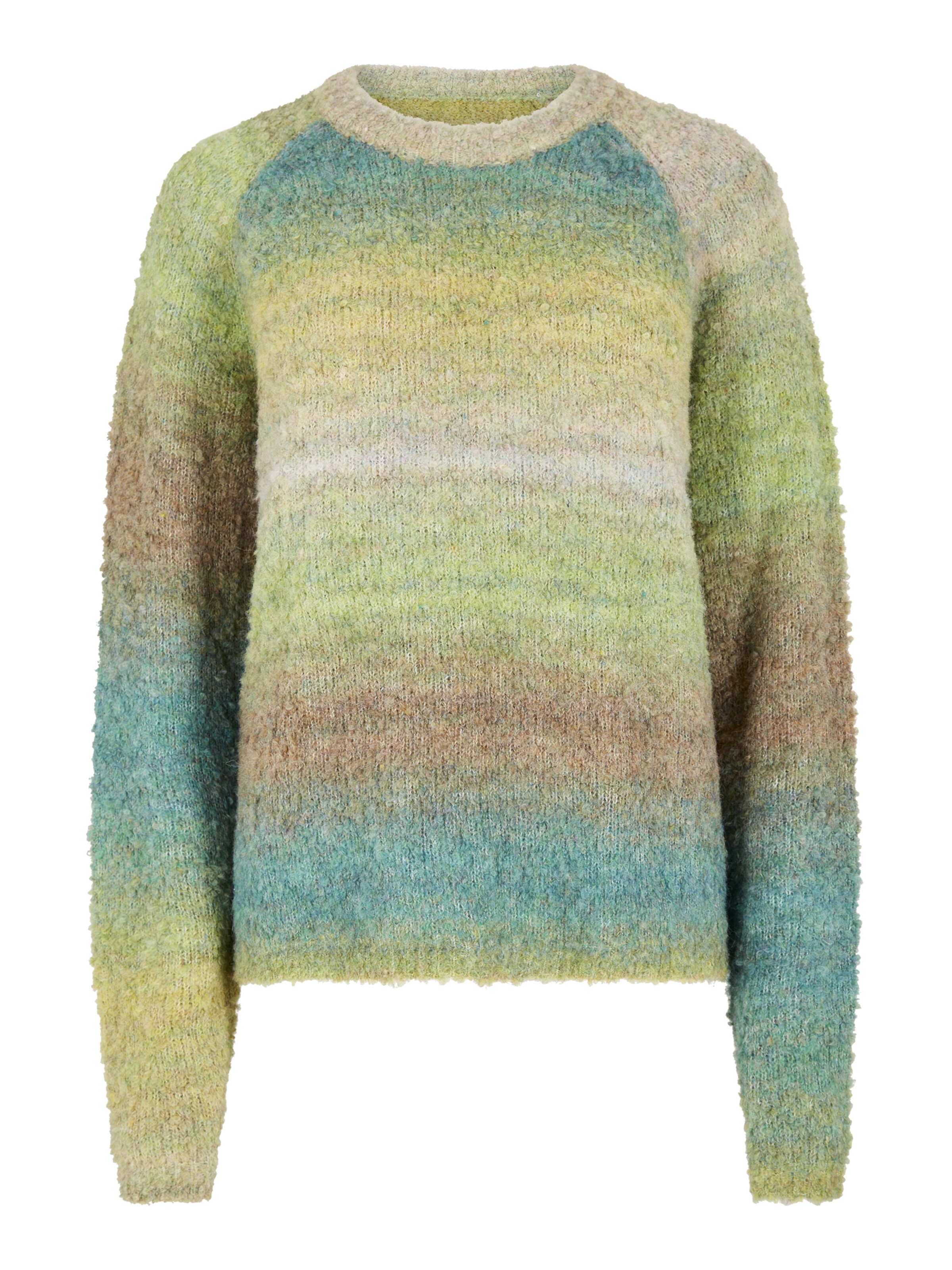 Apricot Trui ' ' in Groen: voorkant