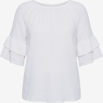 MIAMODA Blouse in White: front