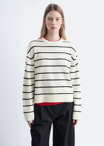 Pullover di & Other Stories in bianco: frontale