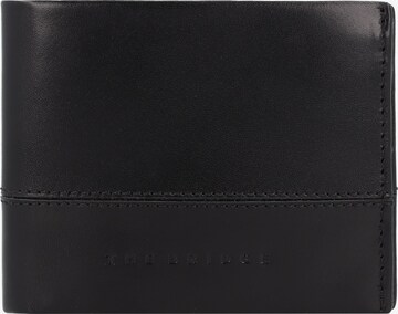 The Bridge Wallet 'Damiano' in Black: front