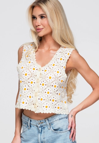 Ombre Shirt in Beige