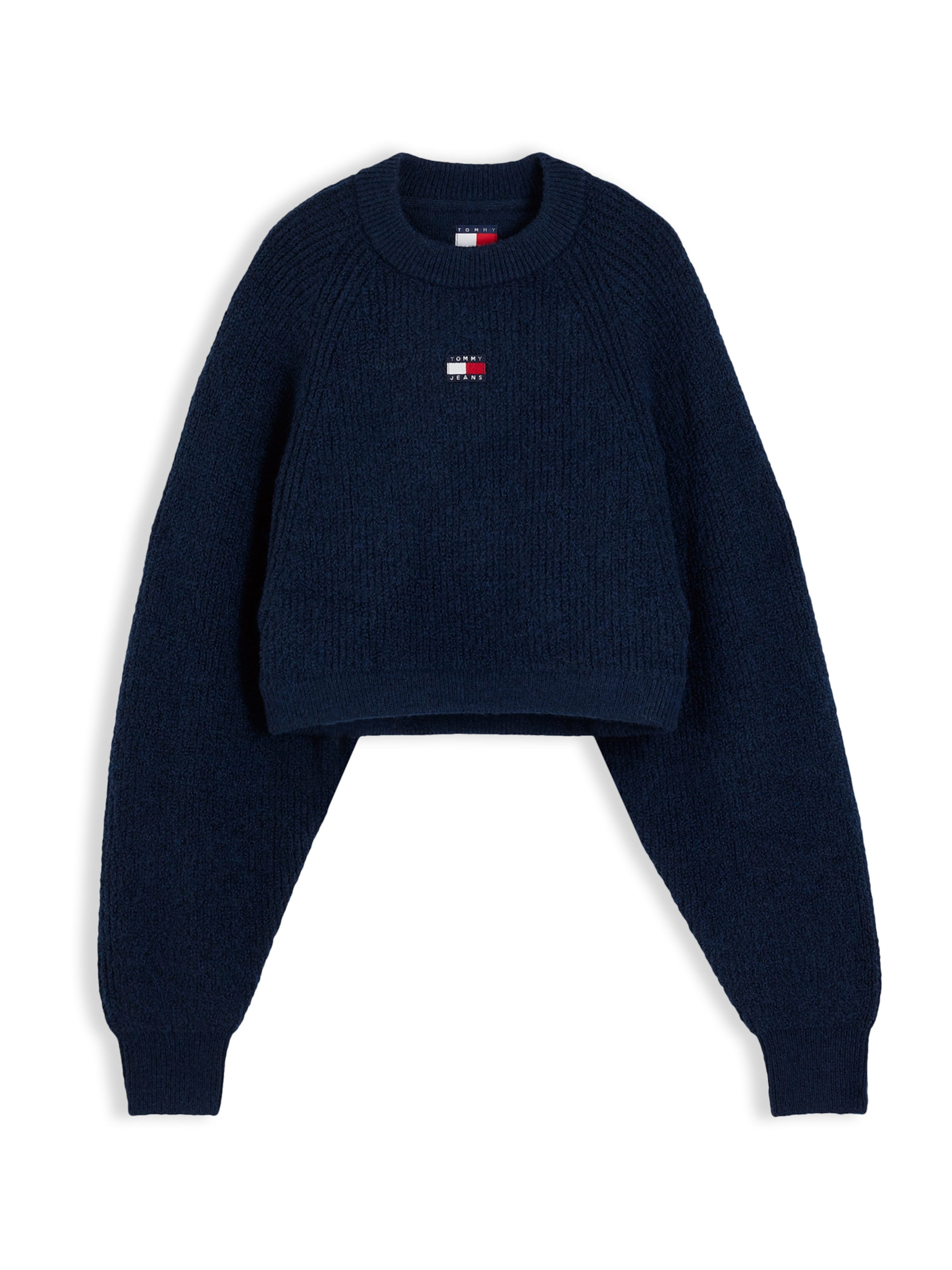 Pull-over Tommy Jeans en bleu : devant