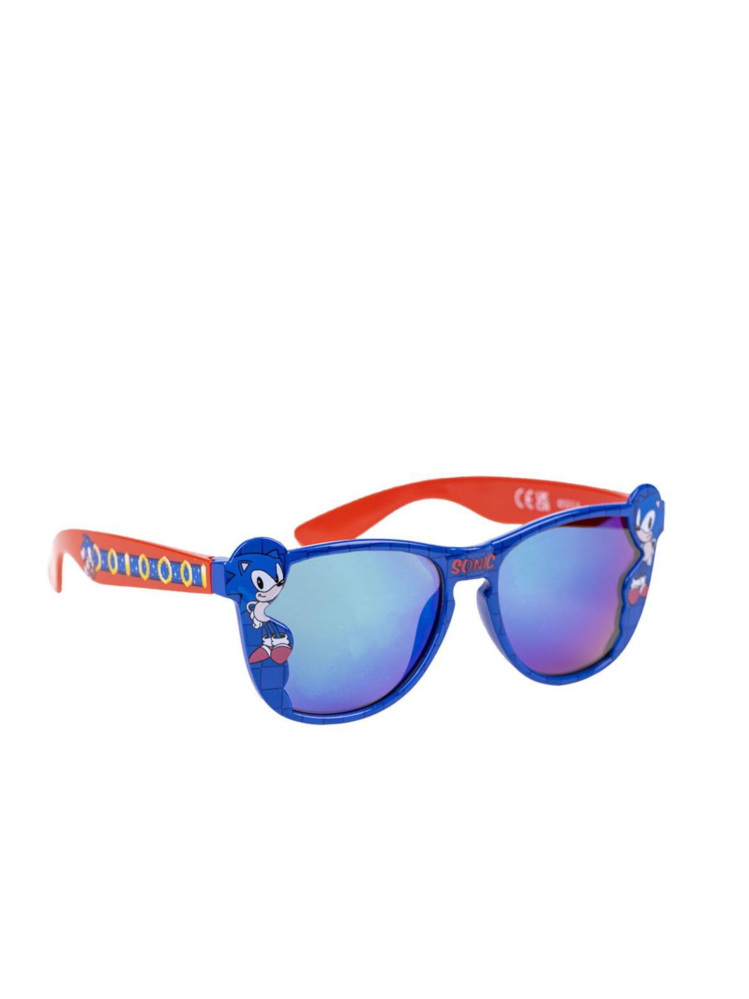 Lunettes de soleil 'Sonnenbrille Premium Sonic' DISNEY en bleu : devant