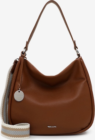 Borsa a spalla 'Felicitas' di Tamaris in marrone: frontale