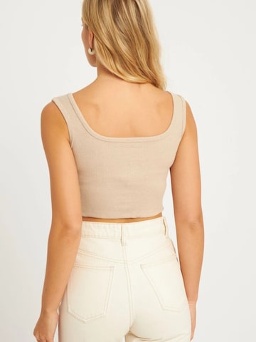 Cool & Sexy Topp i grå