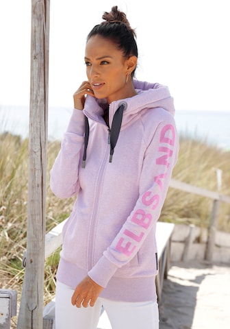 Elbsand Sweatjacke in Pink