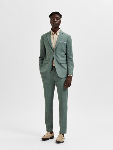 SELECTED HOMME Regular Pantalon 'OASIS' in Groen