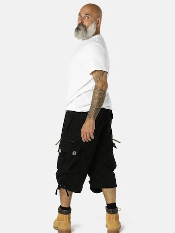 Molecule Loosefit Cargobroek 'BAGGY' in Zwart