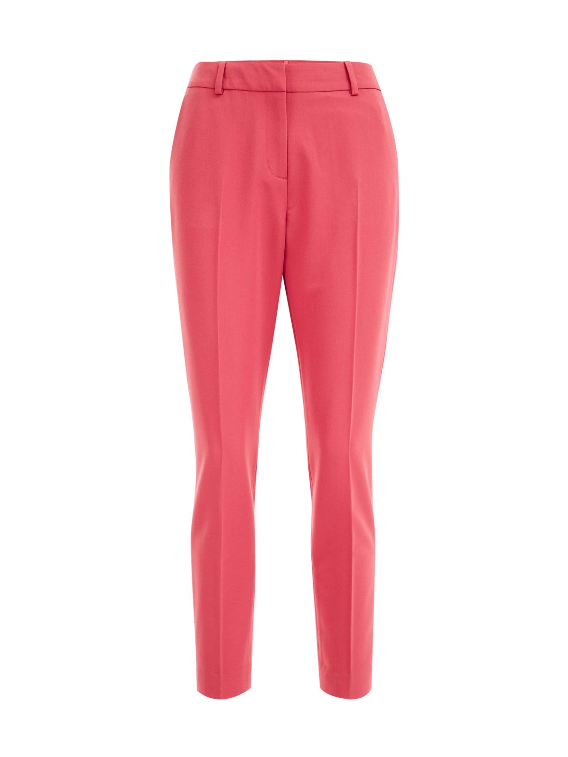 Pantalon WE Fashion en rose : devant