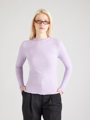 JDY Футболка 'JDYFRANSISKA' в Лиловый: спереди