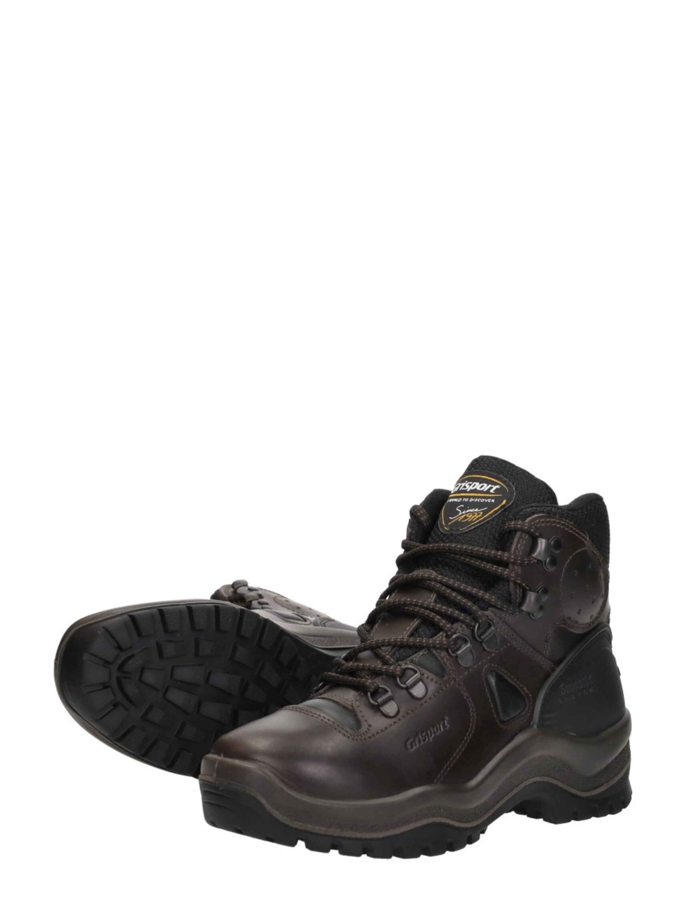 Bottes à lacets 'Sherpa' Grisport en marron