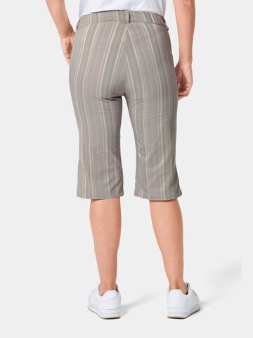 Regular Pantalon Goldner en gris