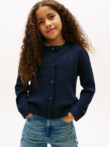 TOMMY HILFIGER Kardigan – modrá: přední strana