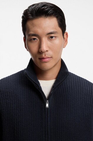 BOSS Knit Cardigan in Blue