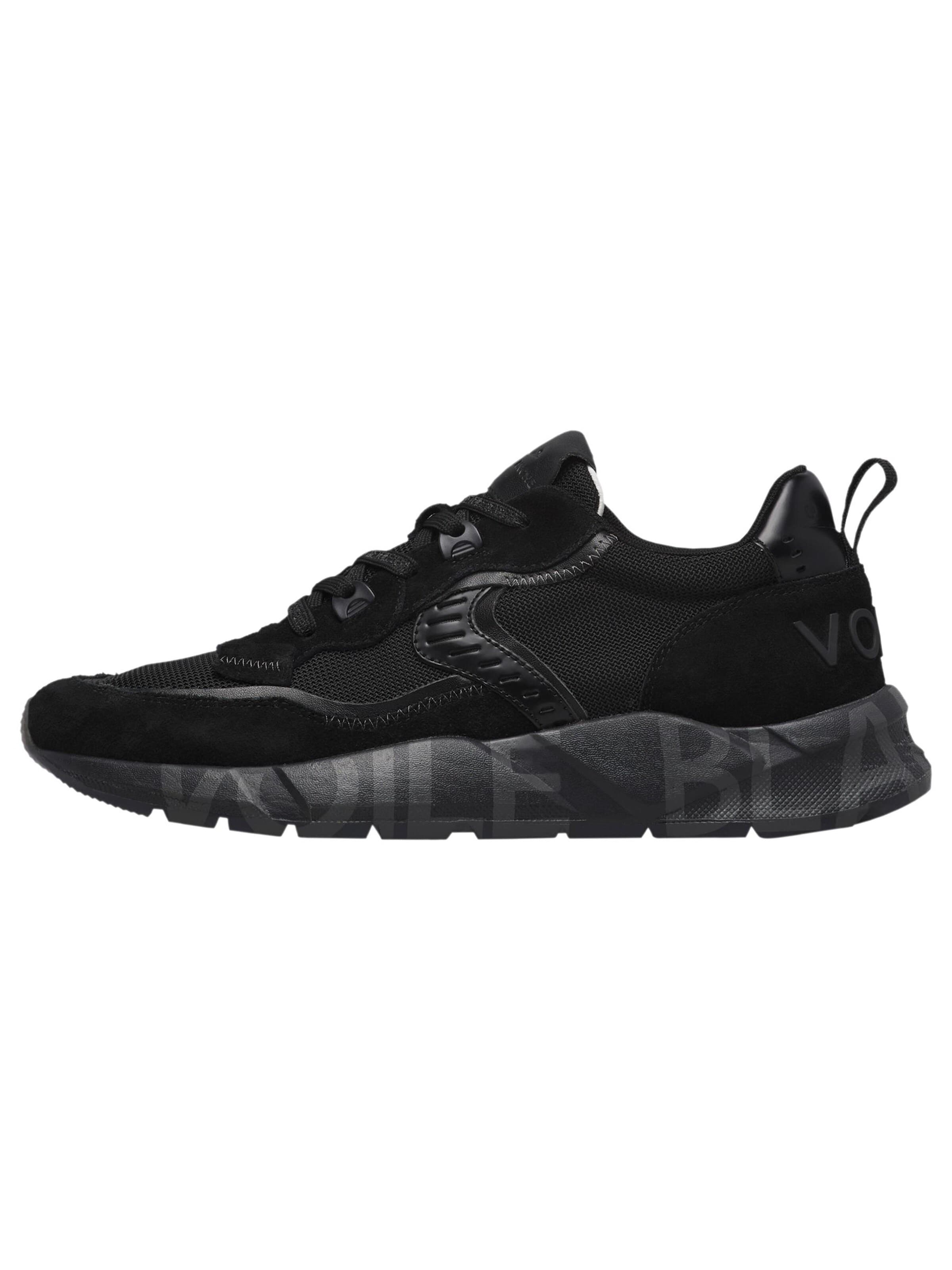 Voile blanche Platform trainers 'CLUB01.' in Black