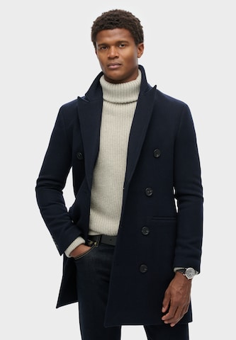 Manteau mi-saison Superdry & Co en bleu : devant