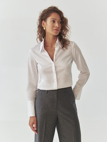 Wide Leg Pantalon à plis 'Masda 1' TATUUM en gris