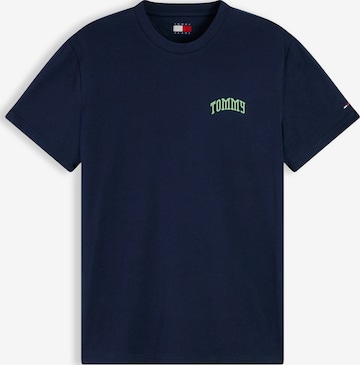 mėlyna Tommy Jeans Marškinėliai: priekis