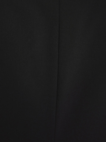 Bershka Loosefit Kalhoty – černá