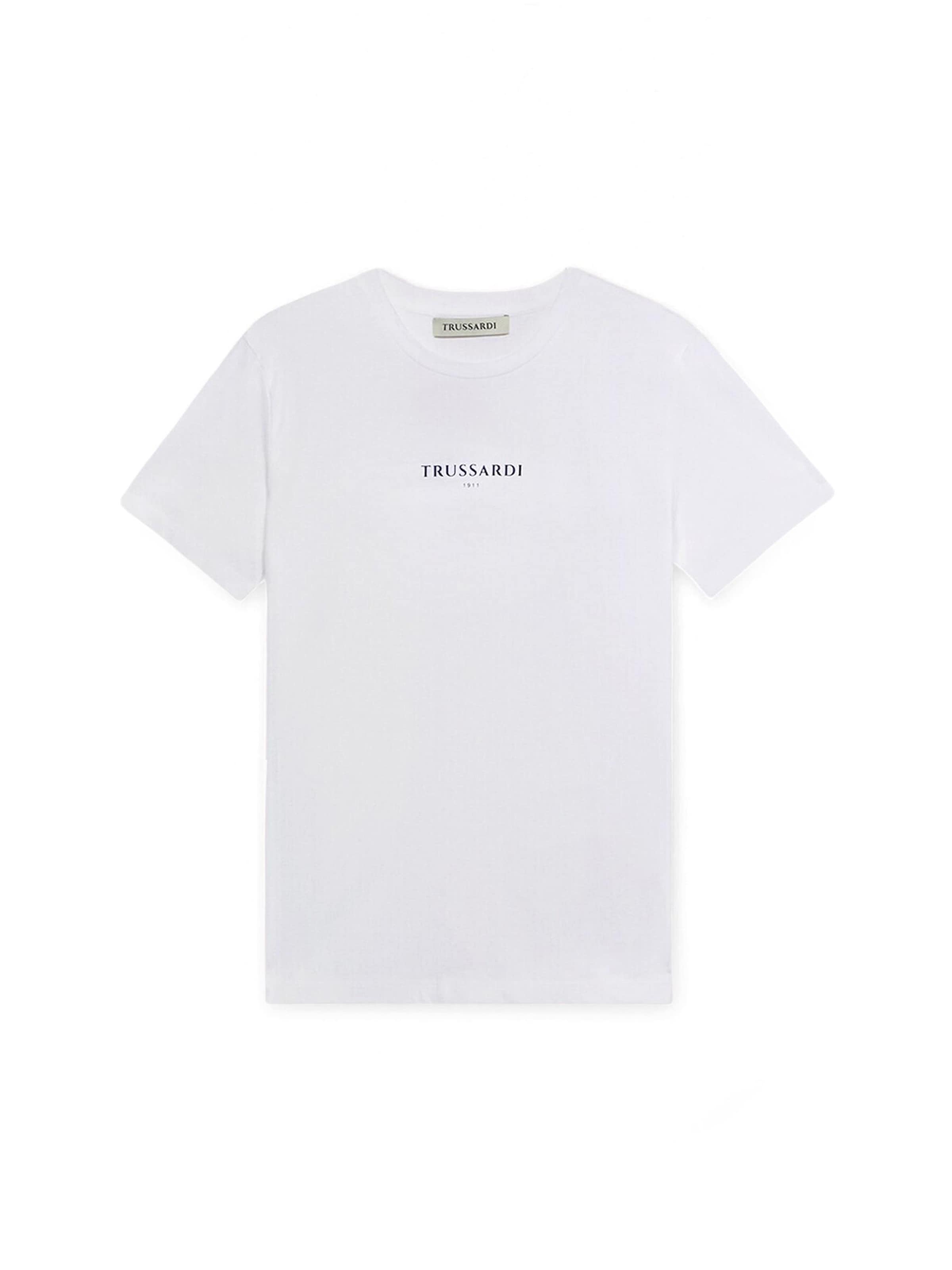 Trussardi Shirt‌‌‌‌ in Weiß: Vorderseite