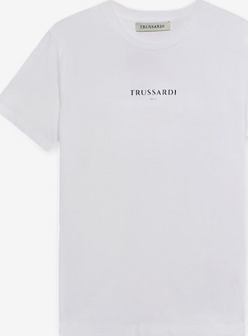 Trussardi Shirt in Weiß: Vorderseite