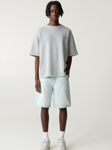 Pull&Bear Baggy Jeans i blå