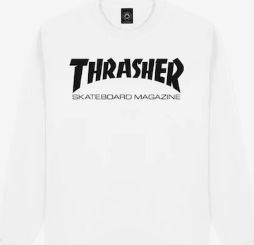 T-Shirt 'SKATE MAG' THRASHER en blanc : devant