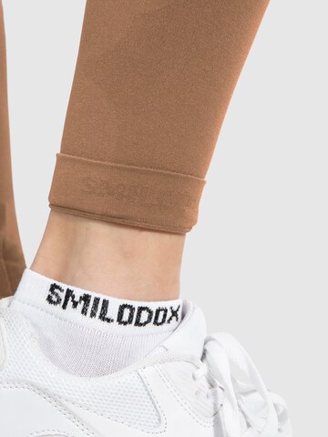 Smilodox Skinny Workout Pants ' Amaze Pro ' in Brown