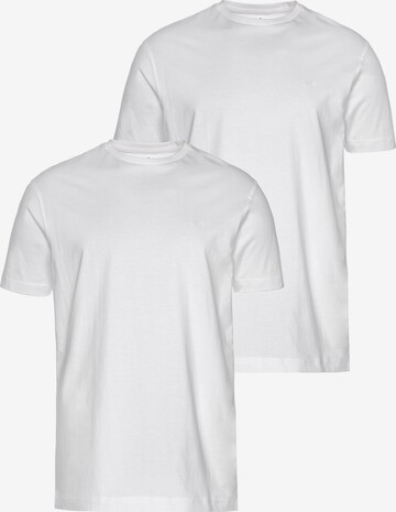 HECHTER PARIS Shirt in White: front