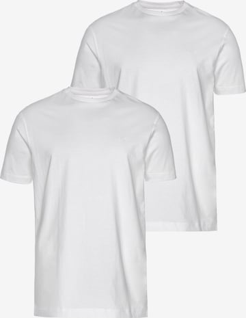 HECHTER PARIS T-Shirt in Weiß: predná strana