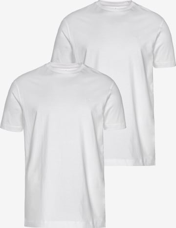 HECHTER PARIS Shirt in White: front