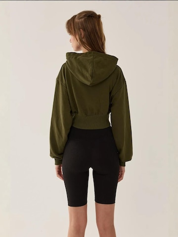 Hiccup Zip-Up Hoodie in Green