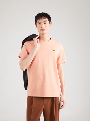 Lyle & Scott T-shirt i orange: framsida