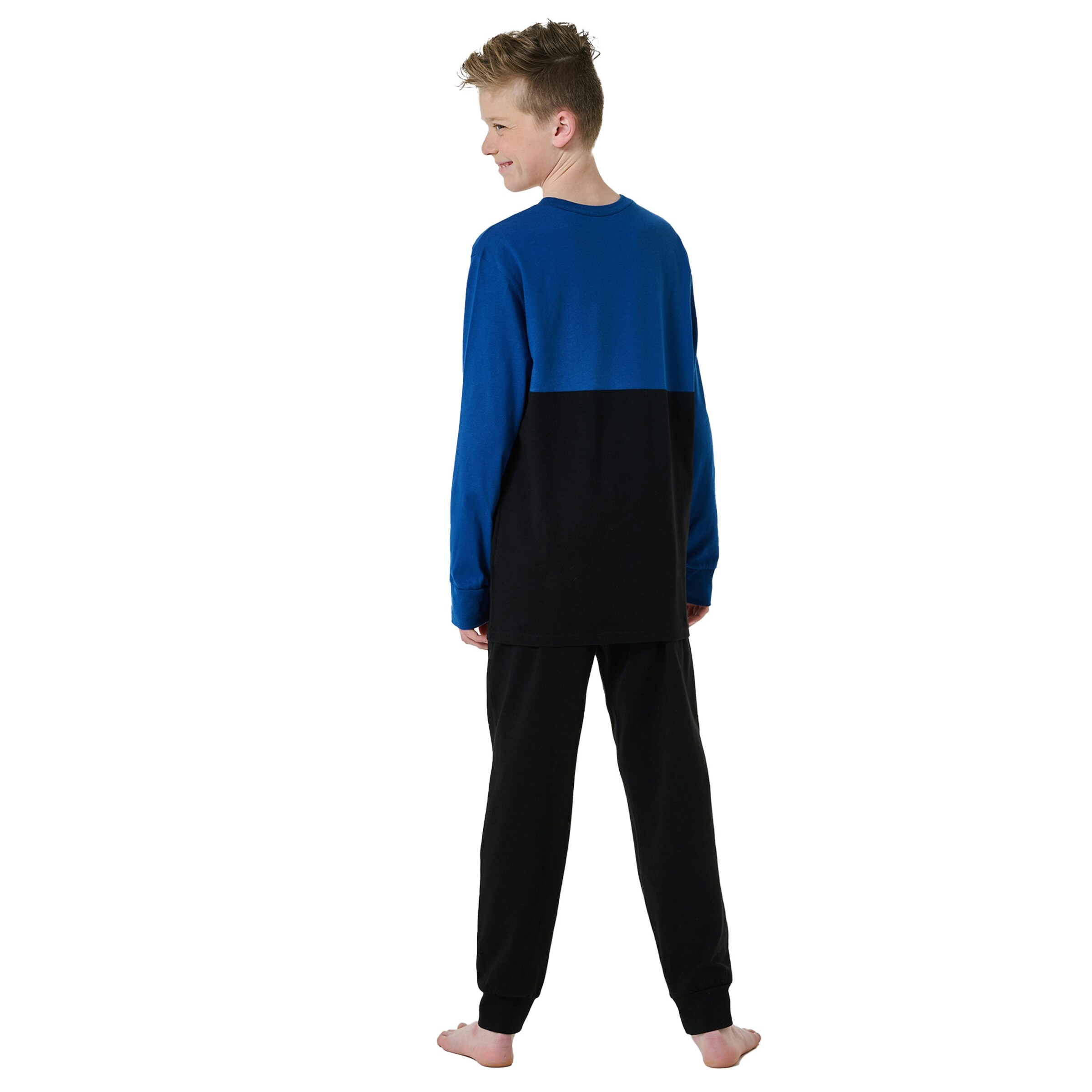 SCHIESSER Schlafanzug in Blau