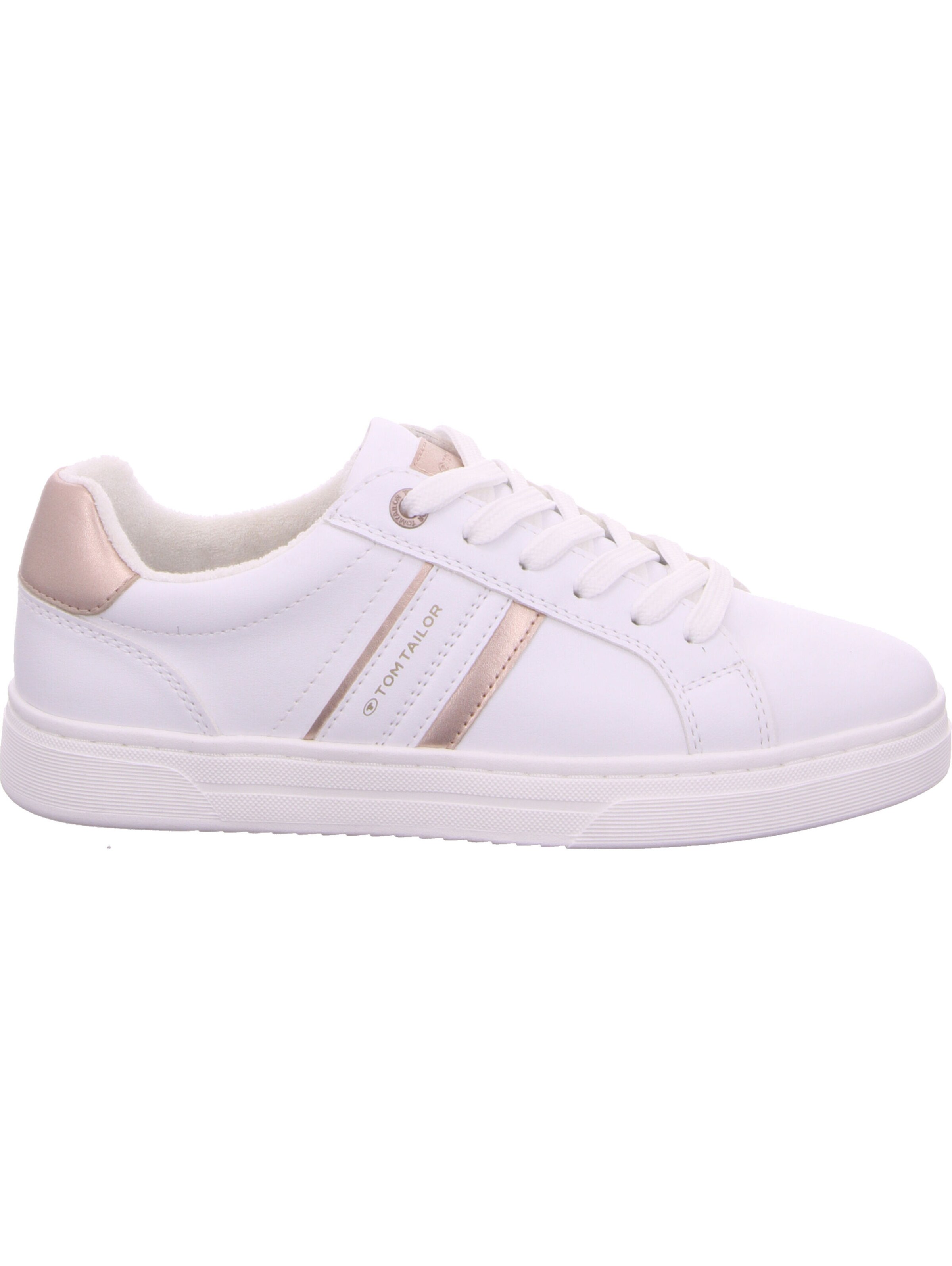 TOM TAILOR Sneaker in Weiß