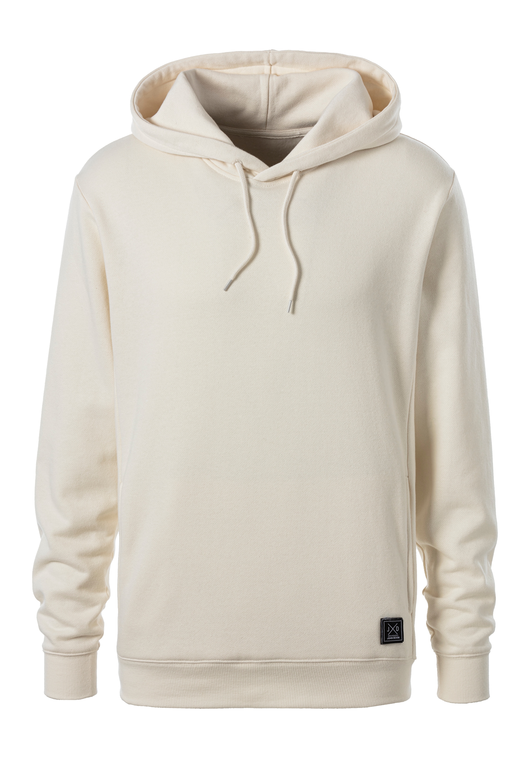 Sweat-shirt JOHN DEVIN en beige : devant